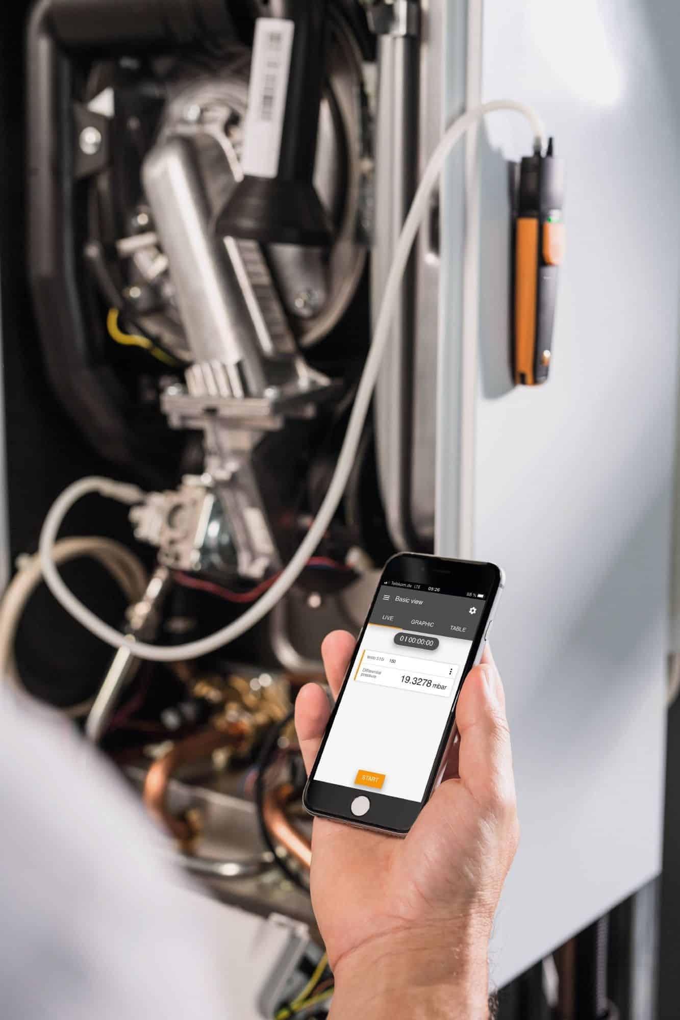 testo 510i - Bluetooth Differential Pressure Gauge Smart Probe - Image 6