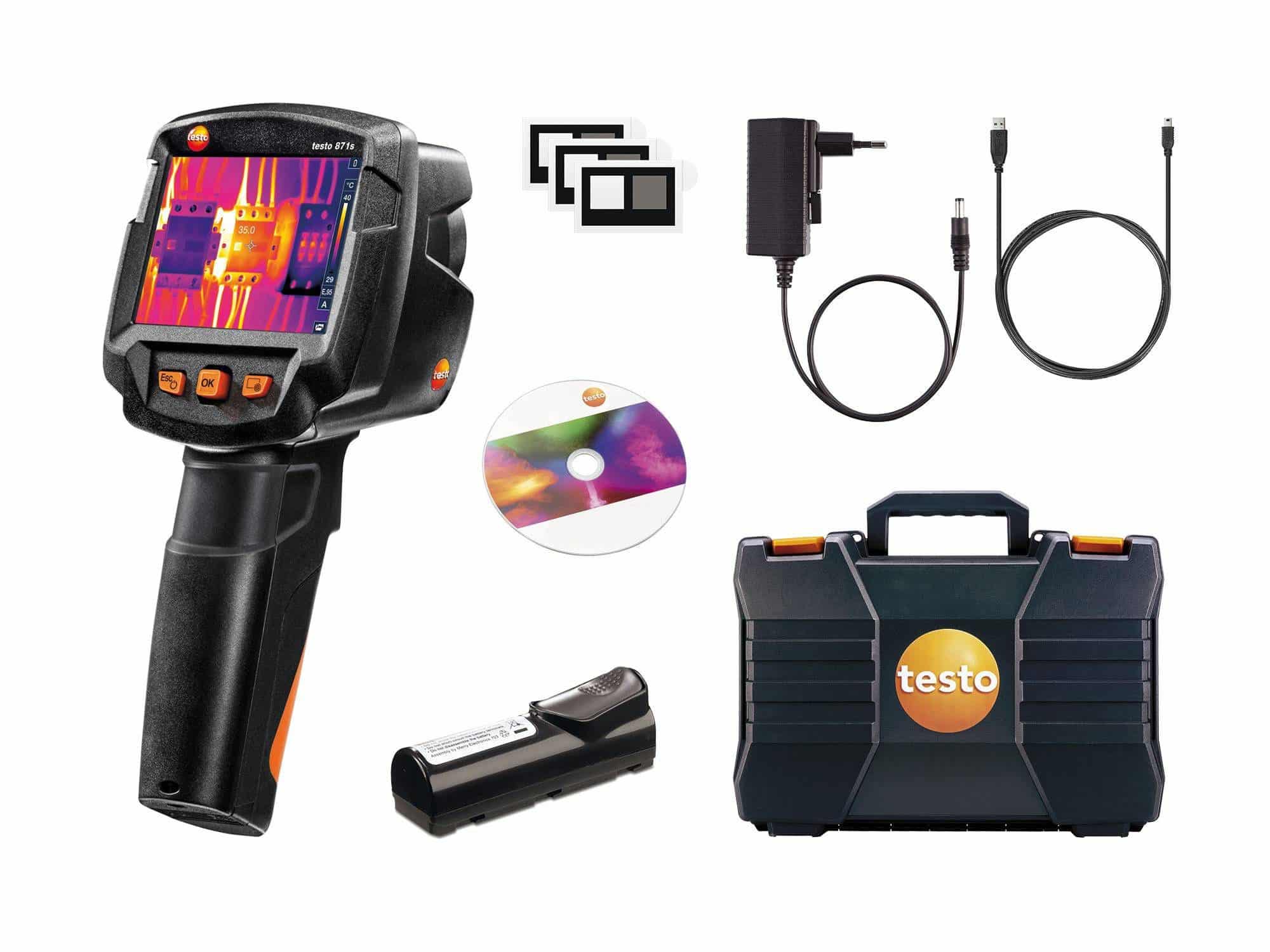 testo 871s - Thermal imaging camera (240 x 180 pixels, App) - Image 4
