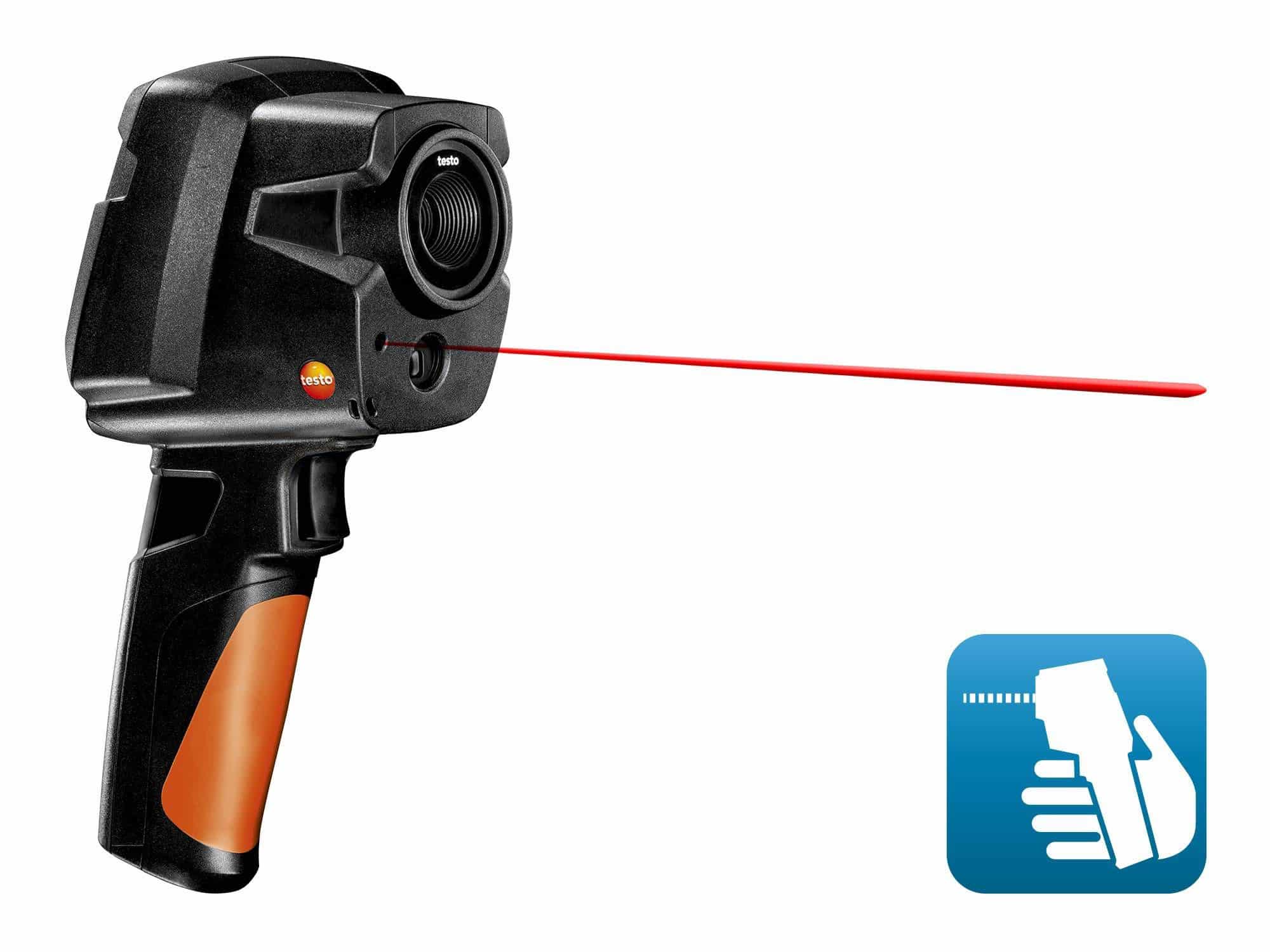 testo 872s - Thermal imager (320 x 240 pixels, App, laser) - Image 5