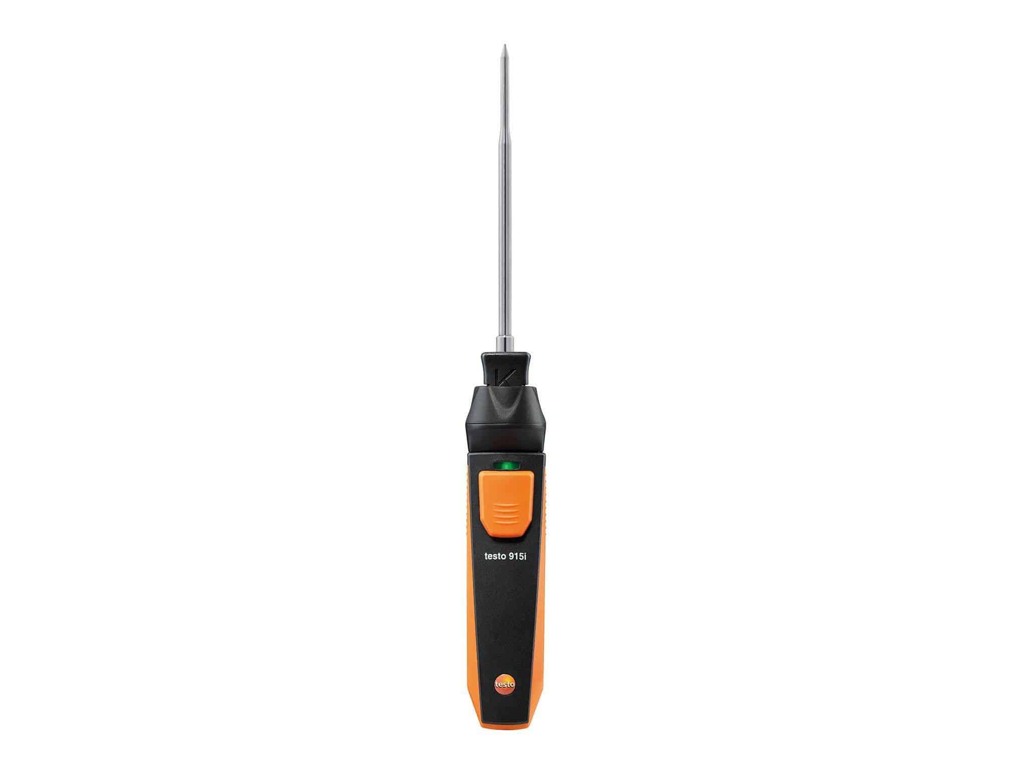 testo 915i - Thermometer with immersion/penetration probe and smartphone operation