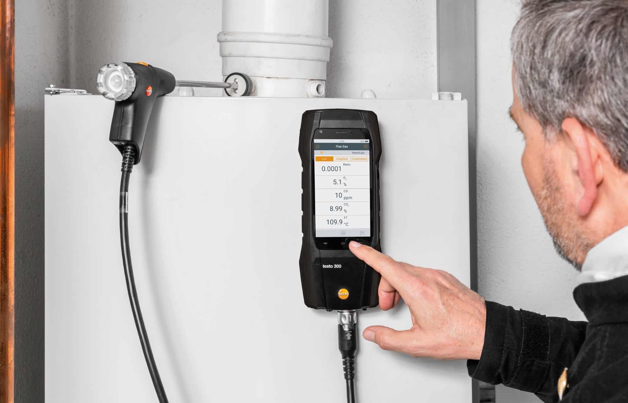 testo 300 - Flue Gas Analyser advanced kit - Image 9