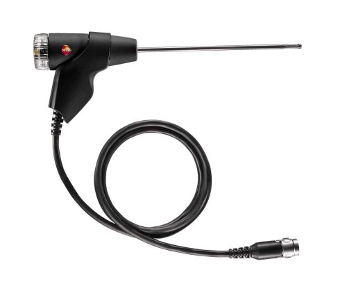 Compact basic flue gas probe, 180 mm, Ø 6 mm, Tmax 500 °C