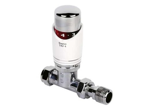 Drayton TRV4 15MM Straight Thermostatic Radiator Valve