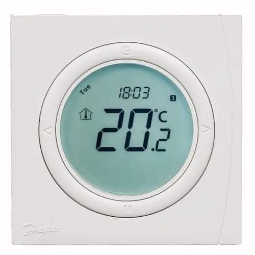 Danfoss TP5001 battery powered programmable room thermostat