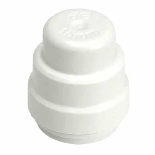 Speedfit White Stopend
