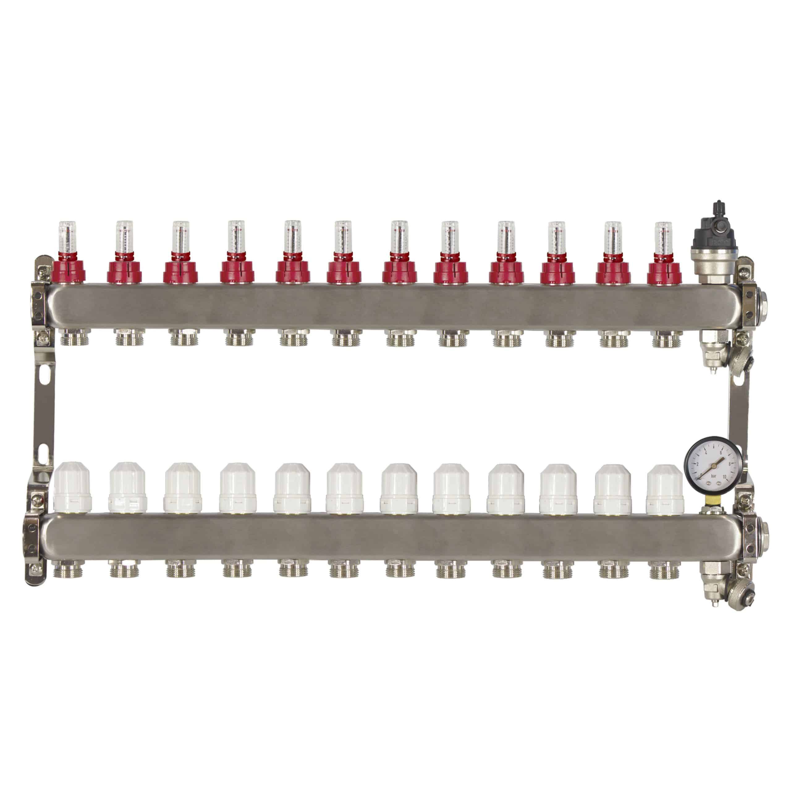 Theoheat Manifold with 1" Isolation Valves