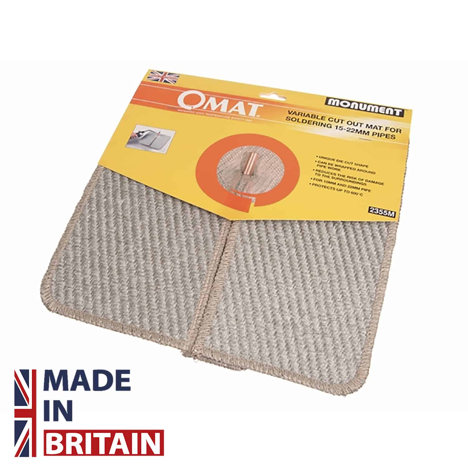 Monument OMAT Soldering & Brazing Pad 250mm 10"