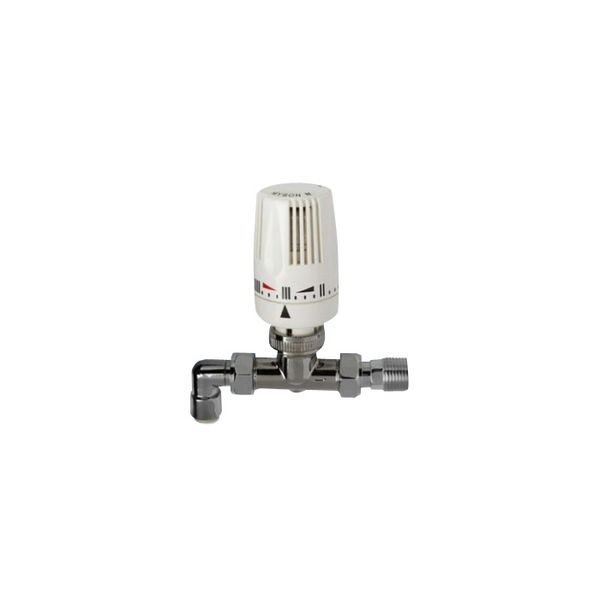 Myson straight thermostatic radiator valve 10mm Chrome