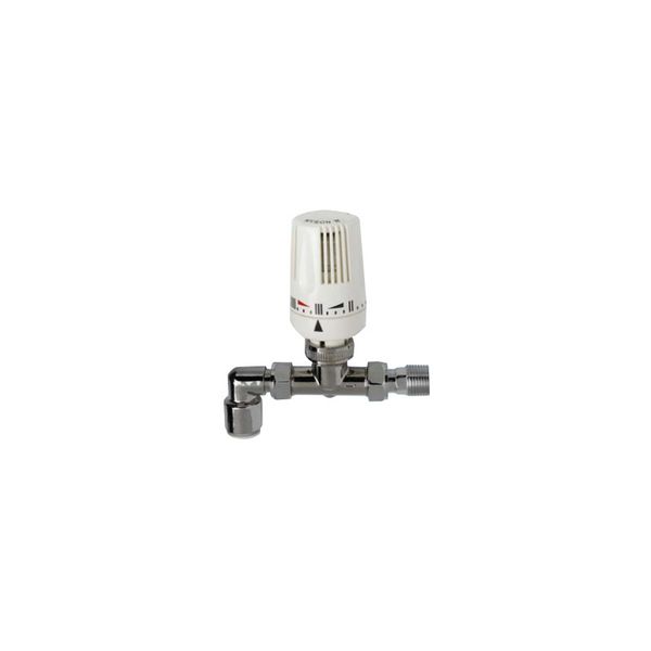 Myson straight thermostatic radiator valve 15mm Chrome