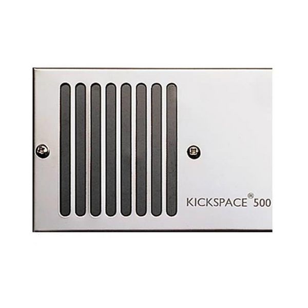 Myson Kickspace 500H grille 496 x 101mm Chrome