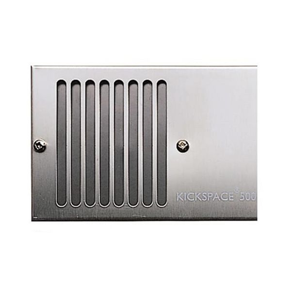 Myson Kickspace 500H grille 496 x 101mm Stainless Steel