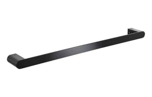 Abode Uno Single Towel Rail - Matt Black