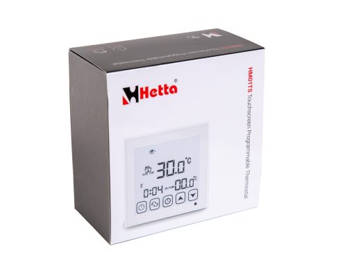 Hetta Hard Wired Programmable Touchscreen Thermostat