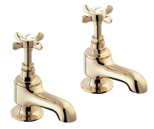 Coronation gold bath taps