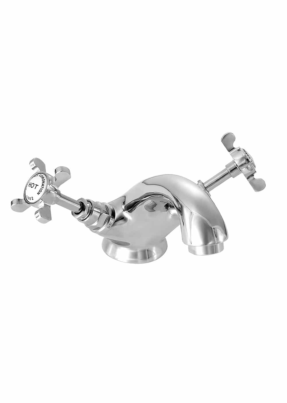 Coronation mono basin mixer with pop up waste