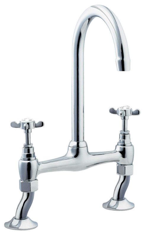 Coronation bridge sink mixer
