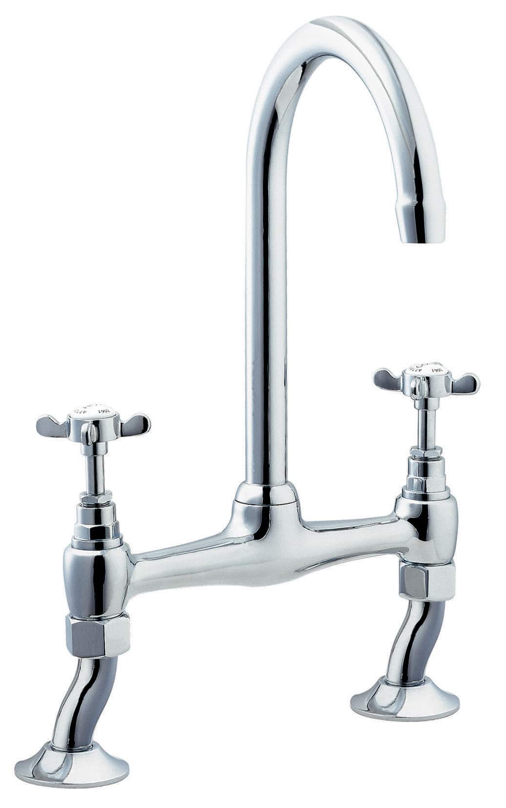 Coronation bridge sink mixer