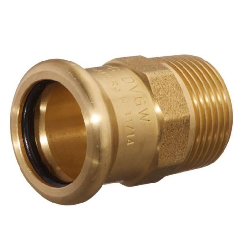 M-Profile Copper Straight MI Adaptor
