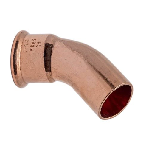 M-Profile Copper Street Bend 45Deg