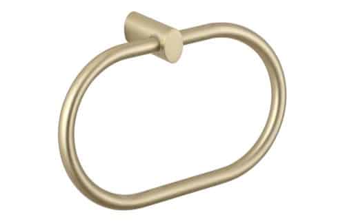 Timor Towel Ring - Brushed Brass