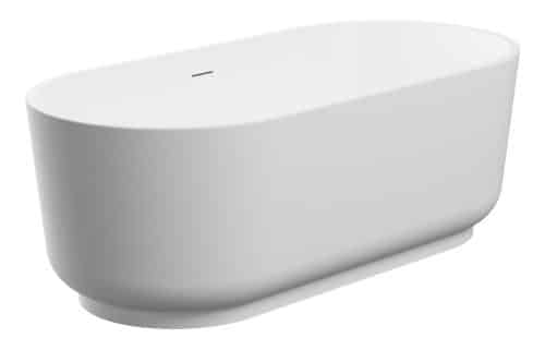 Telford Freestanding 1685x804mm 0TH Bath - Matt White
