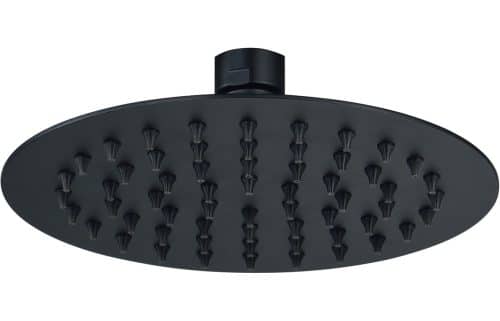 Gullfoss 250mm Round Ultraslim Showerhead - Matt Black