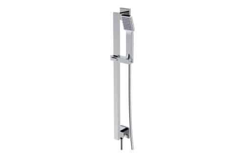Yosemite Square Riser Rail Kit w/Elbow & Handset - Chrome
