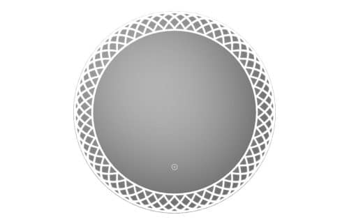 Belle 1000x1000mm Round LED Mirror