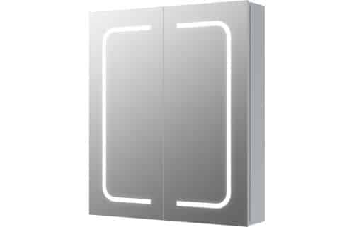 Taboche 600mm 2 Door Front-Lit LED Mirror Cabinet