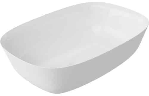 Lena 460x320mm Resin Washbowl - White