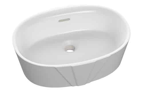 Danube 460x320mm Resin Washbowl - White