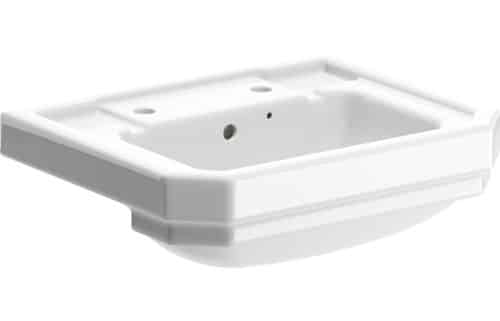 Benue 495x445mm 2TH Semi Recessed Basin