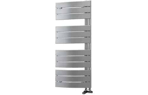 Pacaya Curved Panel Ladder Radiator (550x1080x49mm) - Chrome
