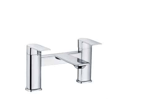 Belah Bath Filler - Chrome