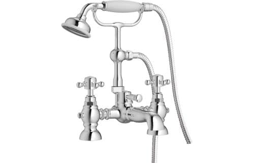 Tamar Bath/Shower Mixer & Shower Kit - Chrome