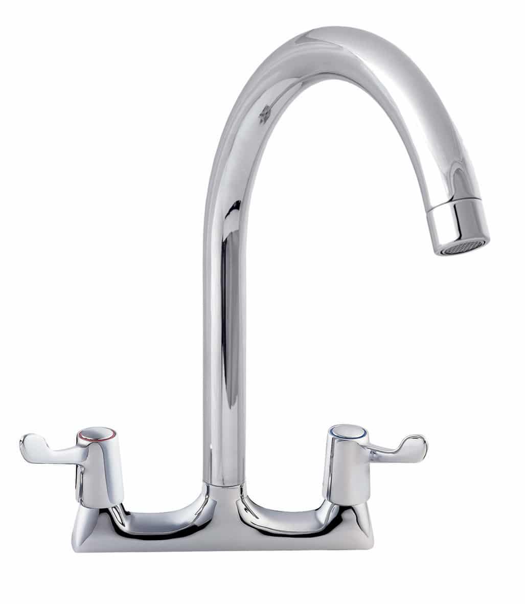 Lever High Spout Deck Sink Mixer