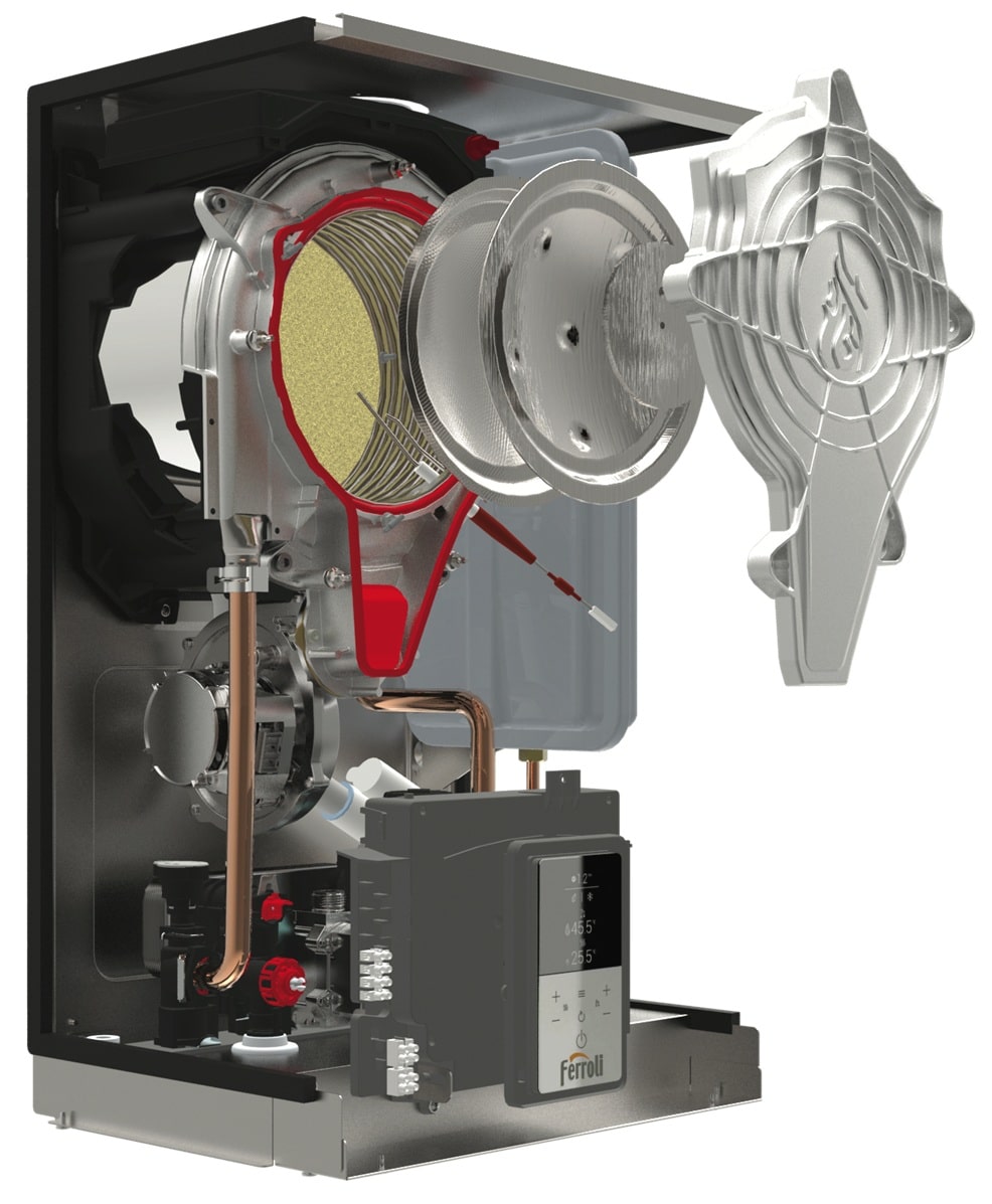 Ferroli Bluehelix Hitech RRT Combi Boiler With Standard Flue - Image 2