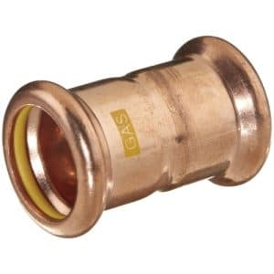 M-Profile Copper Gas Straight Coupling