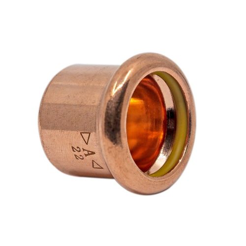 M-Profile Copper Gas End Cap