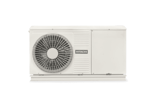 Hitachi Heatpump for Heating & Hot Water & Standard Heat Pump Unvented Cylinder