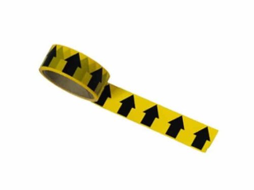 Regin Black Arrow On Yellow Tape REGA45
