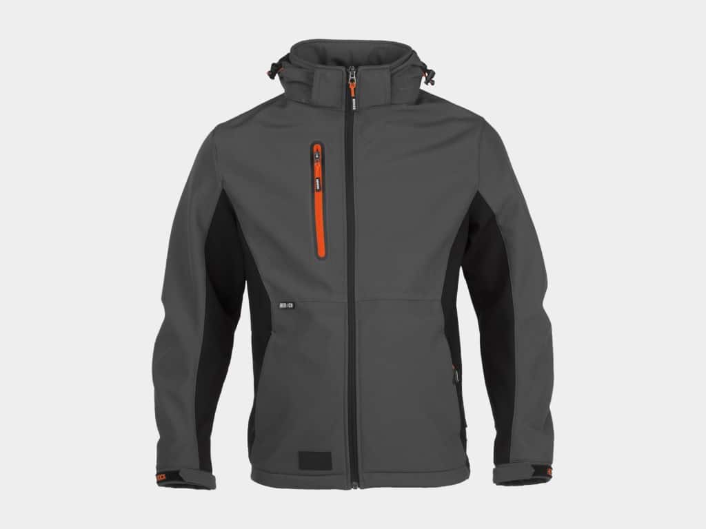 Herock Trystan Softshell Jacket Anthracite/Black