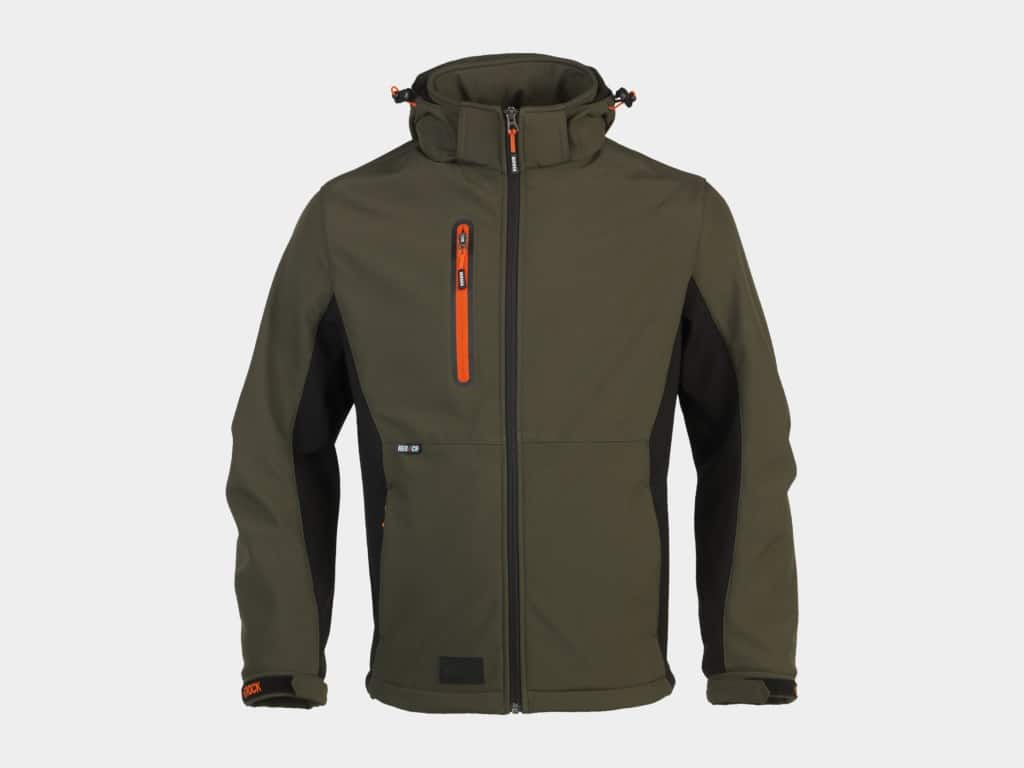 Herock Trystan Softshell Jacket Dark Khaki