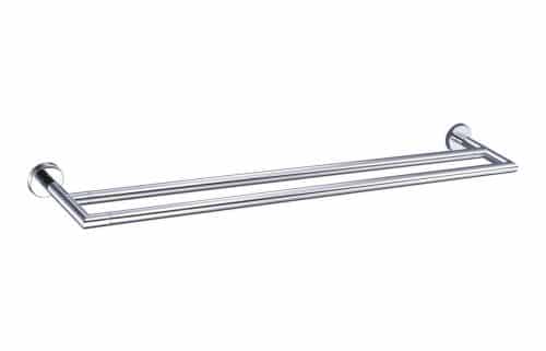 VitrA Minimax S Double Towel Rail - Chrome