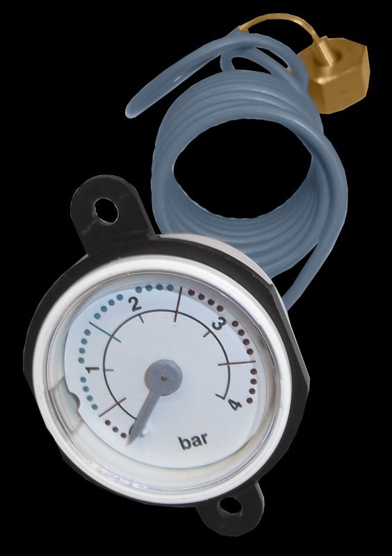Baxi Gauge Pressure C/W Retainer