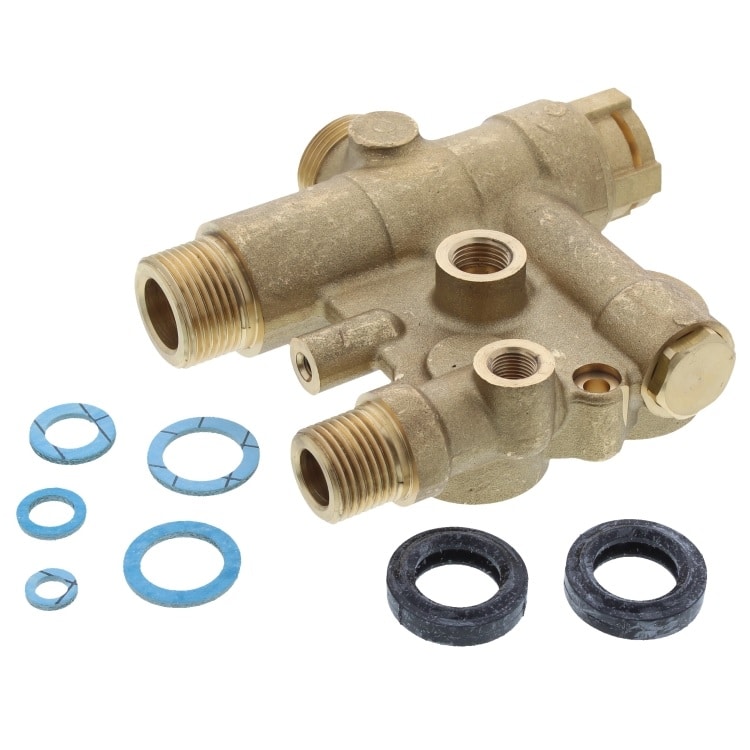 Baxi Valve 3 Way Outlet Assembly Without Bypass