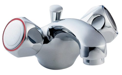 Profile mono basin mixer with pop up waste