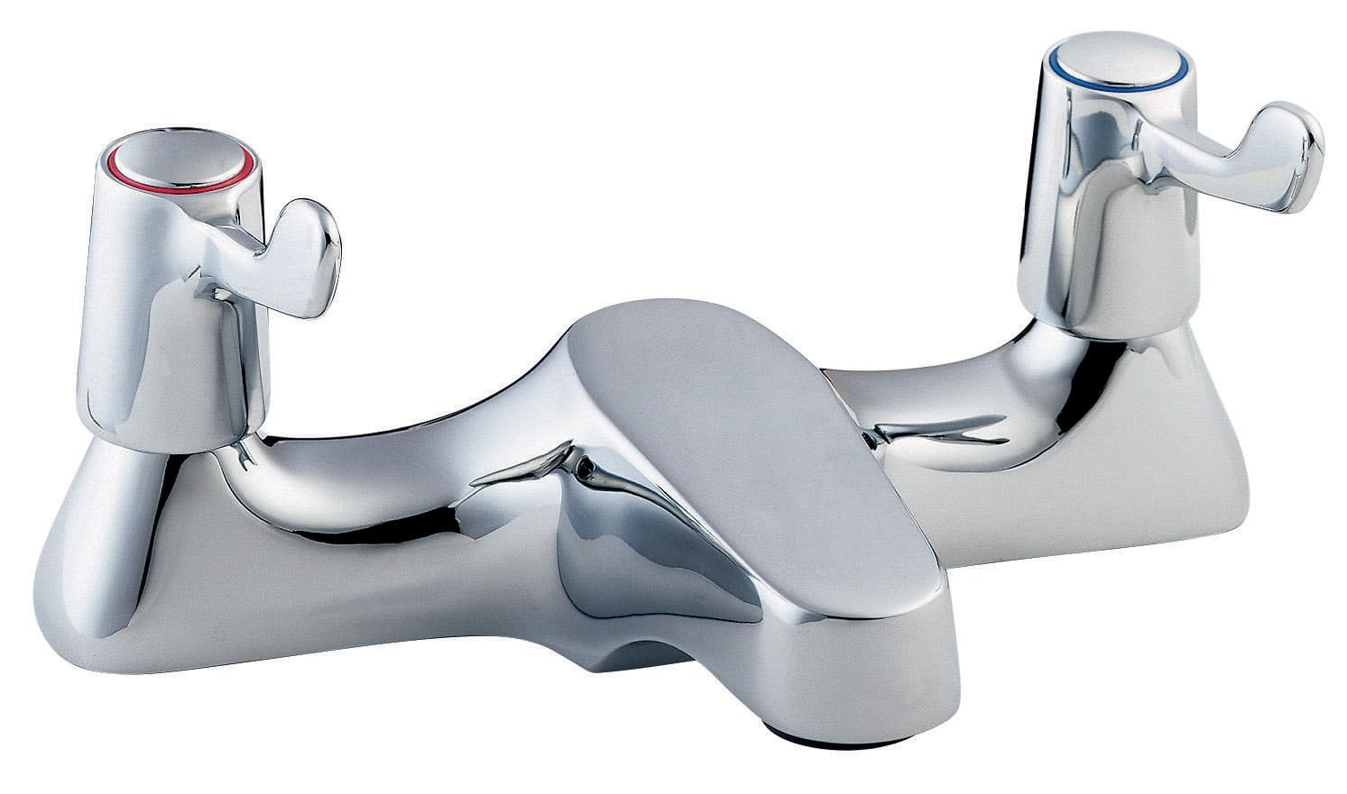 Lever action bath filler