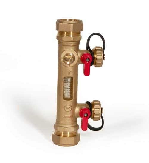 Flow Meter/Setter Complete Flush and Fill Points inc. Fittings
