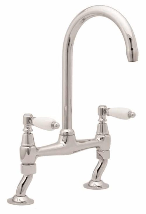 Georgian bridge sink mixer